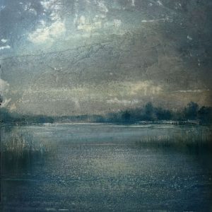 R.FERRI |  Rivage le soir - 46 x 38 cm