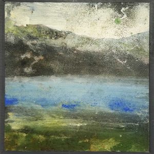 Katarina Axelsson | Fjord - 35 x 34 cm