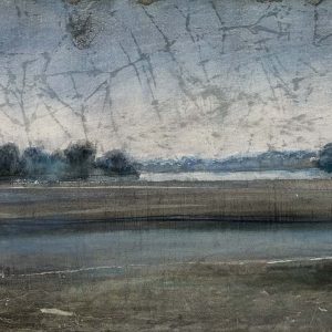 R.FERRI |  Sur les îles - 38 x  61 cm