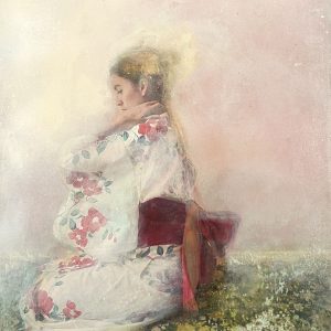 Sandrine Paumelle |  Revenir à soi II - 50 x 40 cm